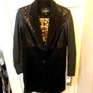 New (with tags) Sam Edelman Black Coat size M.